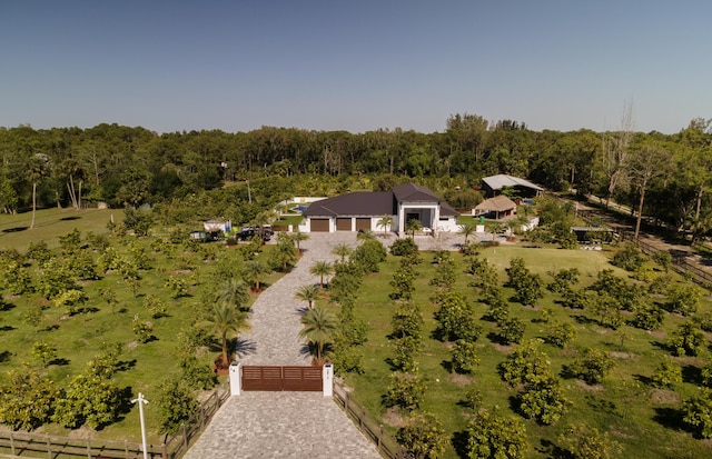 2810 F Rd, Loxahatchee Groves, FL 33470 - aerial view of property and surrounding area with a forest