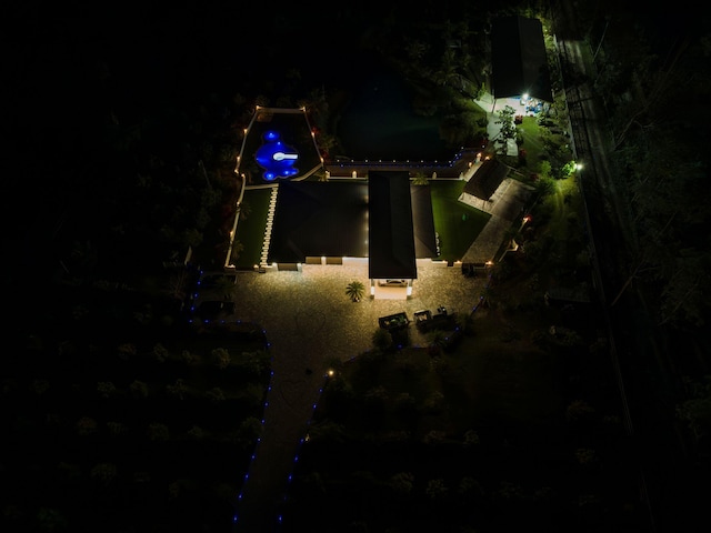 2810 F Rd, Loxahatchee Groves, FL 33470 - aerial view at night