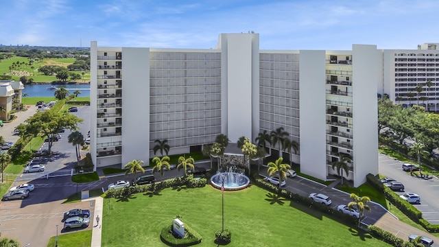 336 Golfview Rd Unit 406, North Palm Beach, FL 33408 - view of apartment building / complex featuring a water view