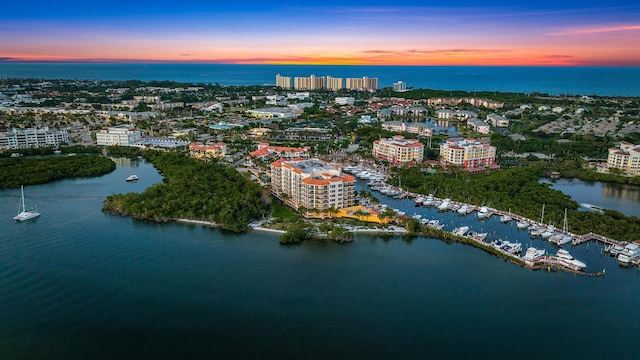 500 S US Highway 1 Unit 201, Jupiter, FL 33477 - aerial view with a view of city and a water view