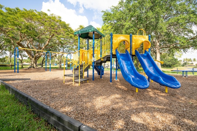 view of communal playground
