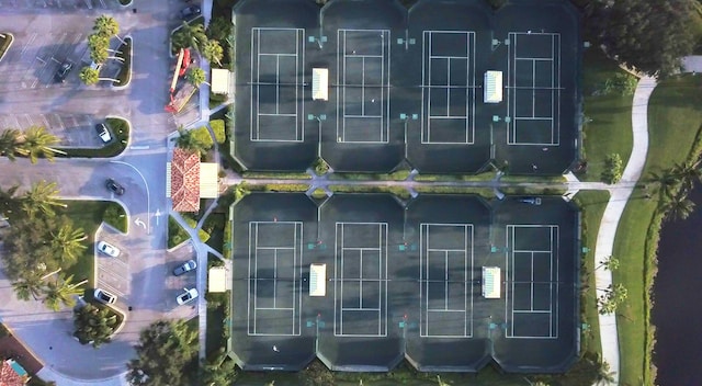 drone / aerial view