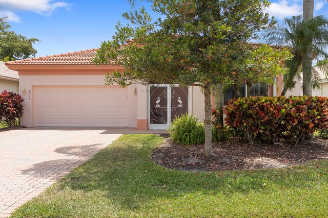 8926 Agliana Cir, Boynton Beach, FL 33472 - drone / aerial view featuring a water view and a residential view