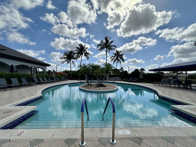 8926 Agliana Cir, Boynton Beach, FL 33472 - pool with a patio