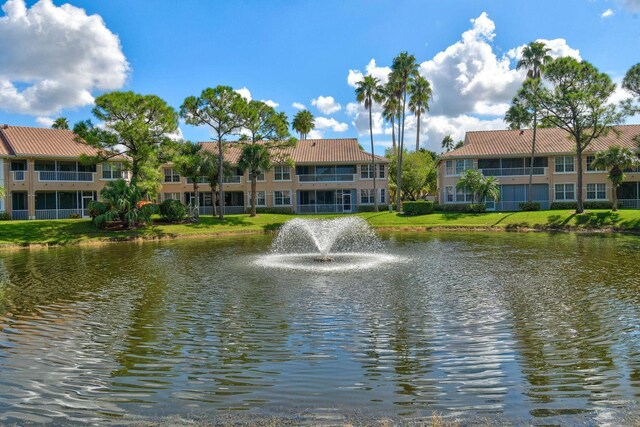 252 Legendary Cir, Palm Beach Gardens, FL 33418 - water view with a residential view