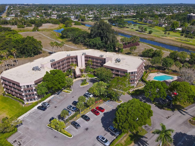 4770 Fountains Dr Unit 302, Lake Worth, FL 33467 - aerial view featuring a water view