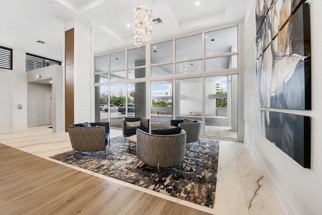 3407 S Ocean Blvd Unit 7A, Highland Beach, FL 33487 - building lobby with visible vents