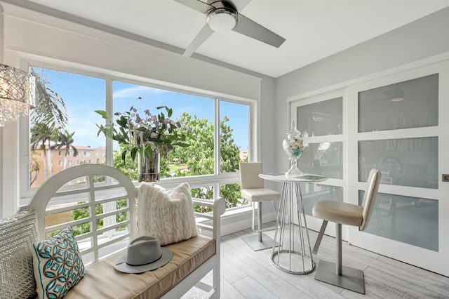 5749 Gemstone Ct Unit 404, Boynton Beach, FL 33437 - view of sunroom / solarium