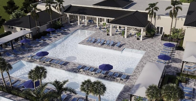 13756 Via Flora Unit A, Delray Beach, FL 33484 - bird's eye view