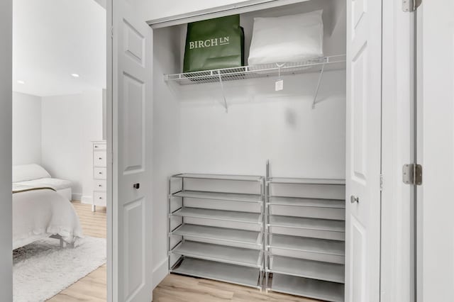 view of closet