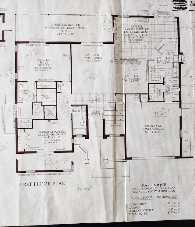 11217 Island Lakes Ln, Boca Raton, FL 33498 - property floor plan