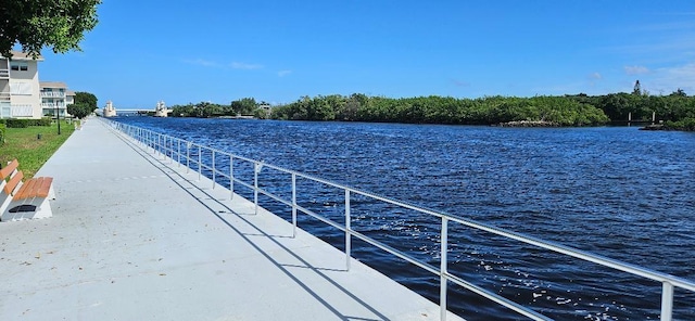 880 Horizons W Unit 112, Boynton Beach, FL 33435 - dock area with a water view