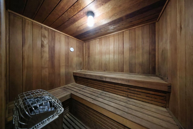 1370 S Ocean Blvd Unit 1808, Pompano Beach, FL 33062 - relaxing sauna with wooden ceiling and wooden walls