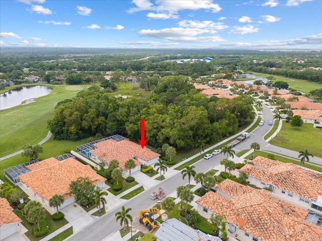 8365 SE Double Tree Dr, Hobe Sound, FL 33455 - aerial overview of property's location with a nearby body of water, a golf club, and nearby suburban area