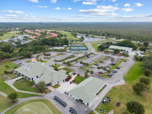 8365 SE Double Tree Dr, Hobe Sound, FL 33455 - aerial view of property's location with a large body of water