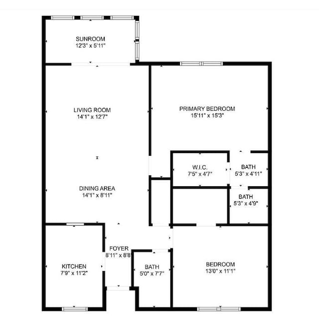 176 Lake Carol Dr, West Palm Beach, FL 33411 - floor plan