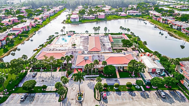 176 Lake Carol Dr, West Palm Beach, FL 33411 - drone / aerial view with a water view