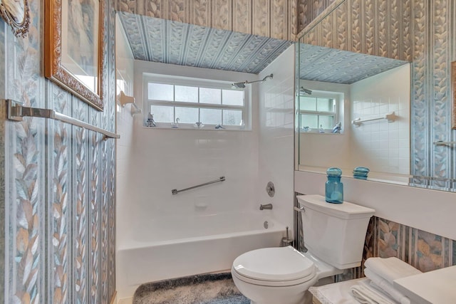 7829 Mansfield Hollow Rd, Delray Beach, FL 33446 - full bath featuring toilet and shower / tub combination