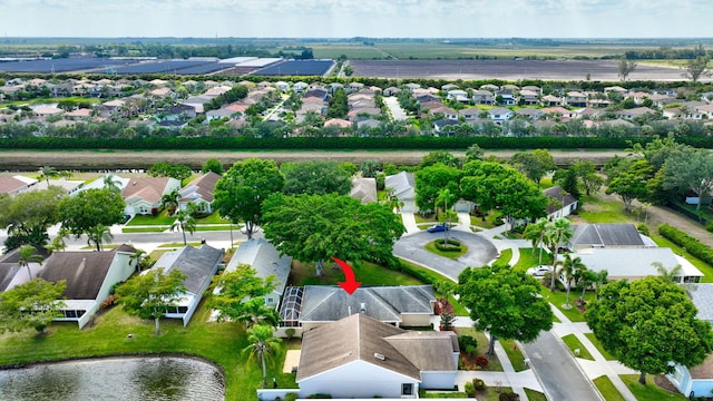 7829 Mansfield Hollow Rd, Delray Beach, FL 33446 - drone / aerial view with a residential view