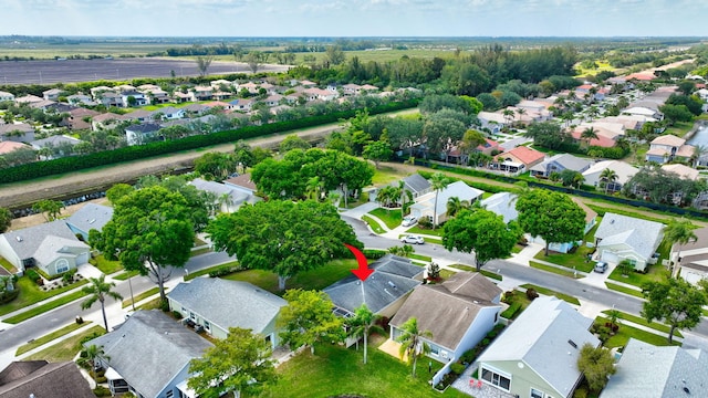 7829 Mansfield Hollow Rd, Delray Beach, FL 33446 - bird's eye view with a residential view