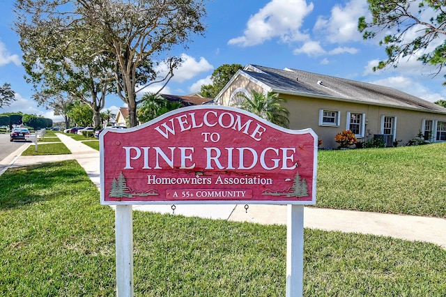 7829 Mansfield Hollow Rd, Delray Beach, FL 33446 - community sign with a yard