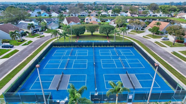 7829 Mansfield Hollow Rd, Delray Beach, FL 33446 - birds eye view of property with a residential view