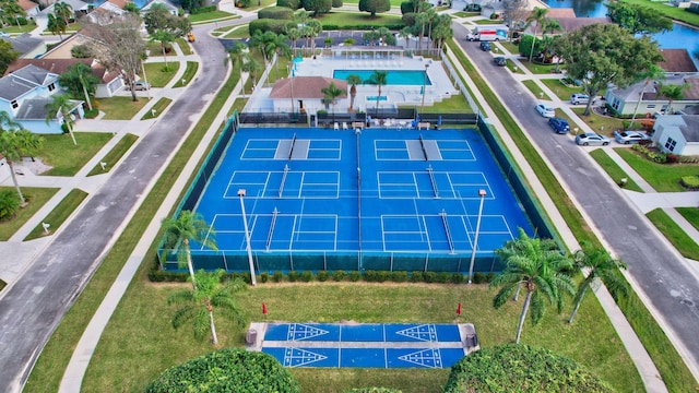 7829 Mansfield Hollow Rd, Delray Beach, FL 33446 - aerial view with a residential view