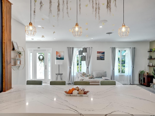 3821 NE 29th Ave, Lighthouse Point, FL 33064 - building lobby featuring recessed lighting