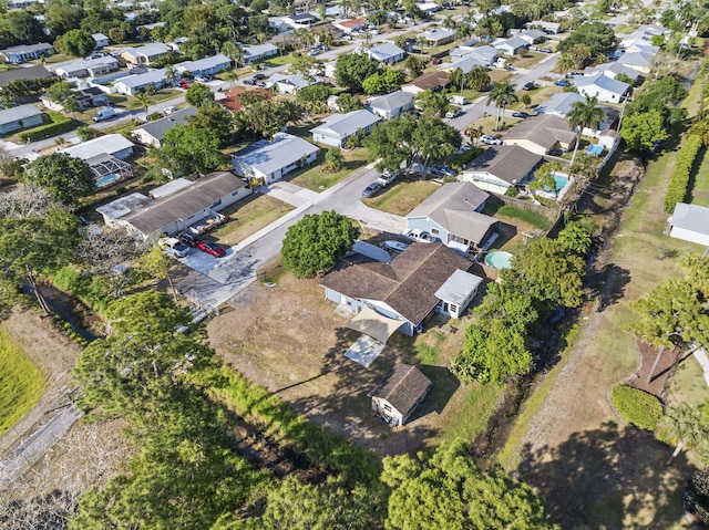 1728 SE Harrison St, Stuart, FL 34997 - birds eye view of property featuring a residential view