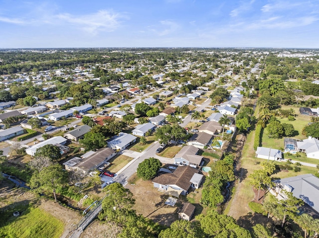 1728 SE Harrison St, Stuart, FL 34997 - bird's eye view featuring a residential view