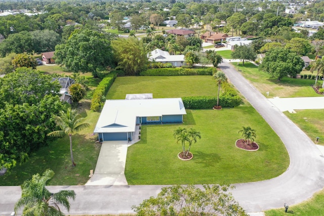 5620 SE Paramount Dr, Stuart, FL 34997 - birds eye view of property with a residential view