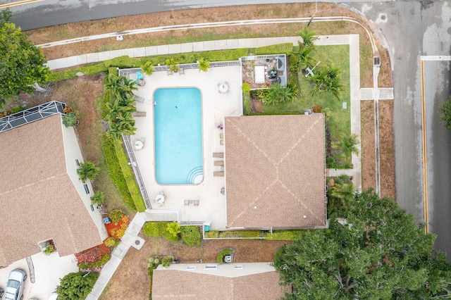 6209 Pond Tree Ct, Greenacres, FL 33463 - bird's eye view of a pool