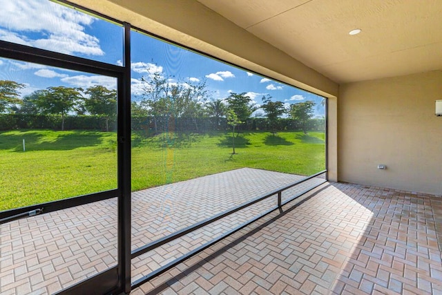 13509 SW Oceanus Blvd, Port Saint Lucie, FL 34987 - view of unfurnished sunroom