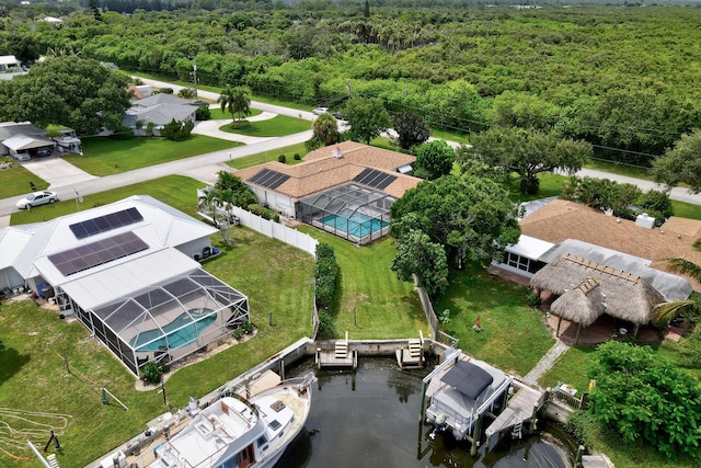 1904 6th Ave SE, Vero Beach, FL 32962 - birds eye view of property with a forest view
