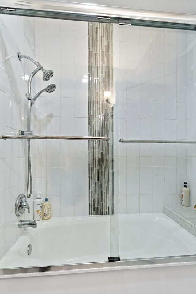 17744 Candlewood Ter, Boca Raton, FL 33487 - full bathroom featuring bath / shower combo with glass door
