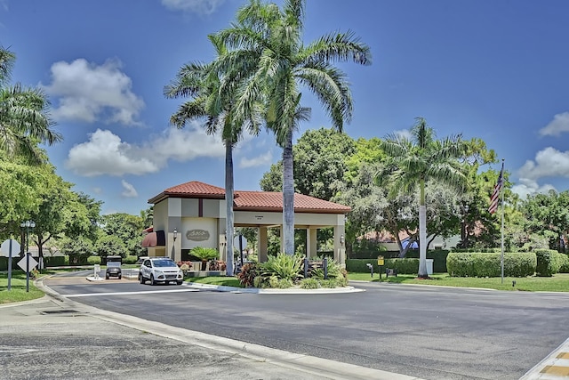 17744 Candlewood Ter, Boca Raton, FL 33487 - view of road featuring traffic signs and curbs