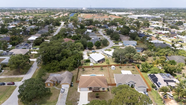 birds eye view of property featuring a residential view