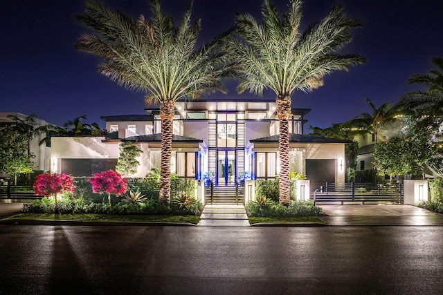 207 W Coconut Palm Rd, Boca Raton, FL 33432 - view of front facade with stucco siding