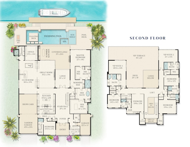 207 W Coconut Palm Rd, Boca Raton, FL 33432 - view of layout
