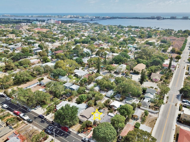 524 S K St, Lake Worth Beach, FL 33460 - aerial view featuring a water view