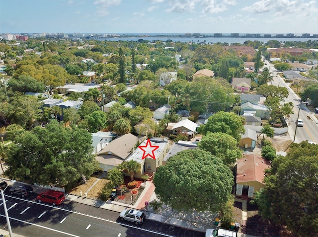 524 S K St, Lake Worth Beach, FL 33460 - drone / aerial view featuring a residential view