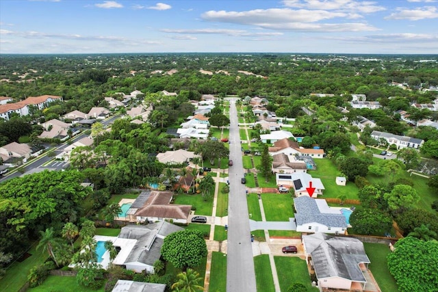 509 Oak Ter, Jupiter, FL 33458 - birds eye view of property with a residential view