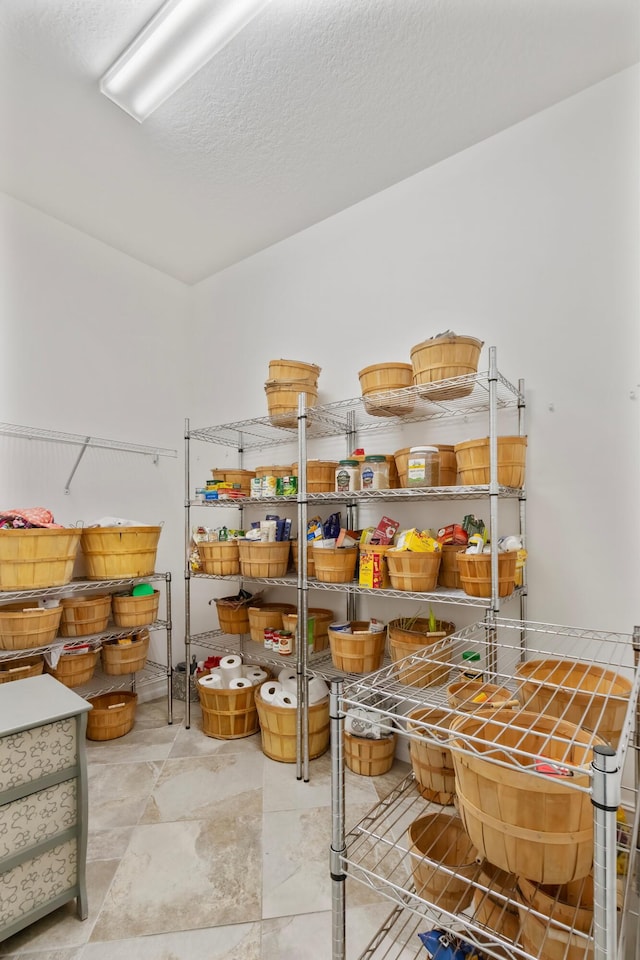 view of pantry