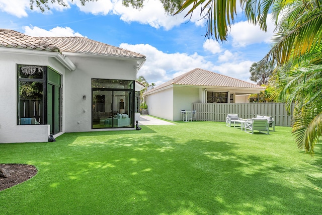 2441 NW 64th St, Boca Raton, FL 33496 - view of yard featuring fence