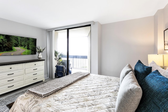 2400 Presidential Way Unit 1803, West Palm Beach, FL 33401 - bedroom featuring access to outside