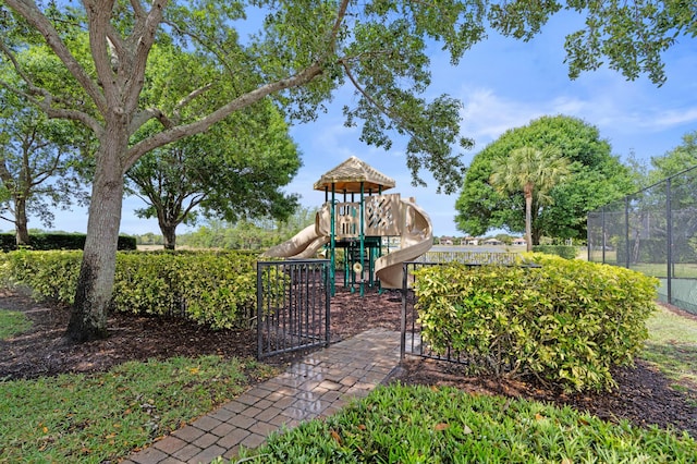 725 Edgebrook Ln, West Palm Beach, FL 33411 - view of property's community featuring fence and playground community
