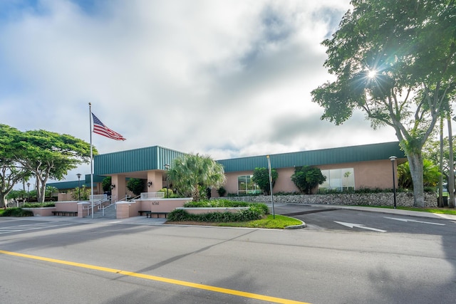 221 Normandy, Delray Beach, FL 33484 - view of property featuring uncovered parking