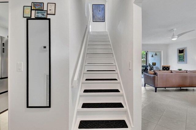 149 NW 70th St Unit 106C, Boca Raton, FL 33487 - bedroom featuring wood finished floors, ceiling fan, and baseboards