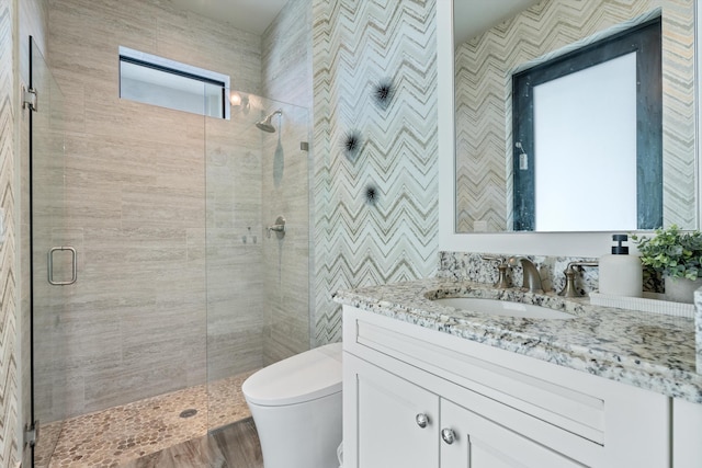 10343 S Barnsley Dr, Parkland, FL 33076 - bathroom featuring a stall shower and vanity