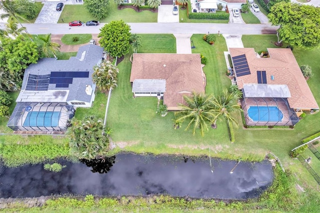 4160 Juniper Ter, Boynton Beach, FL 33436 - aerial view with a water view